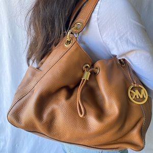 Brown MK purse
